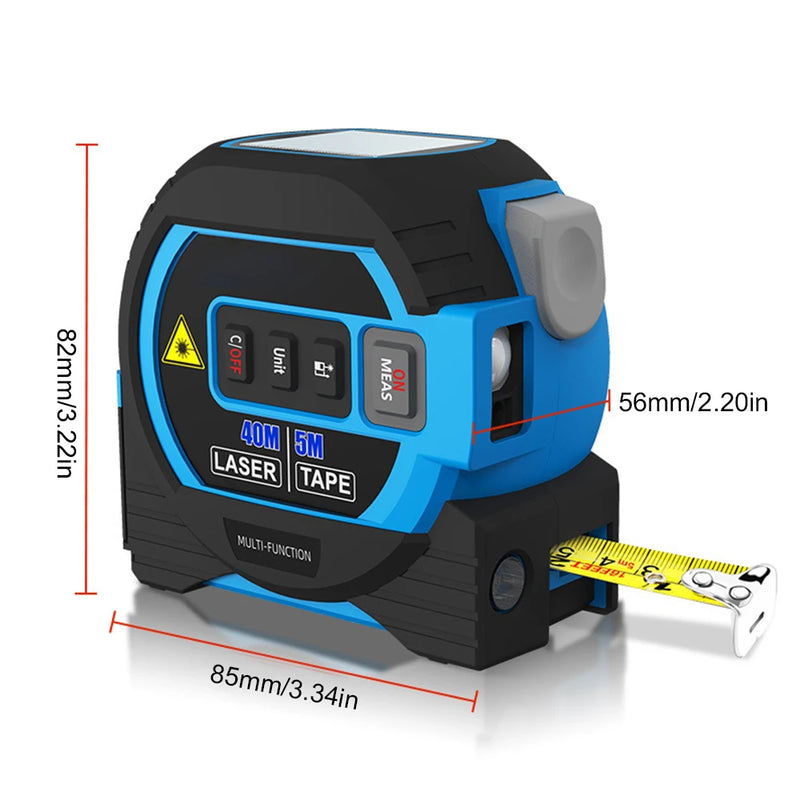 Trena Laser Digital 3 Em 1